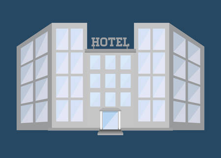 Hotel services and travel graphic design, vector illustration eps10のイラスト素材