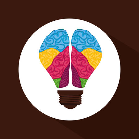 Think positive concept and ideas design, vector illustration 10 eps graphic.のイラスト素材