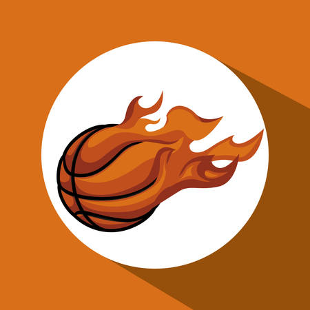 Basketball concept with championship icons design, vector illustration 10 eps graphic.のイラスト素材