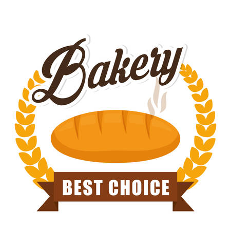 Bakery shop advert graphic design, vectori llustration のイラスト素材