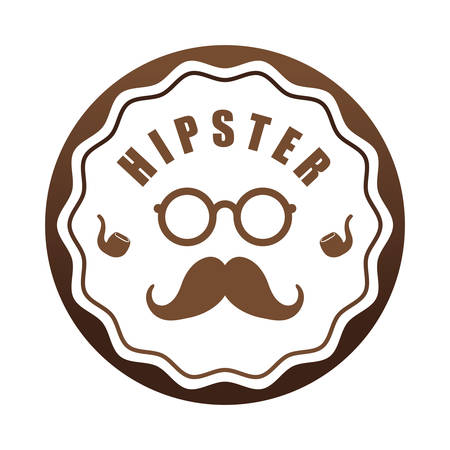 Hipster retro and vintage style graphic design, vector illustrationのイラスト素材