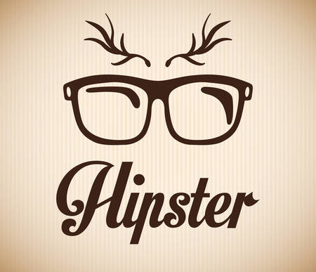 Hipster retro and vintage style graphic design, vector illustrationのイラスト素材