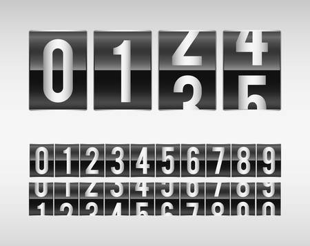 Codes and digits icons graphic design, vector illustration のイラスト素材