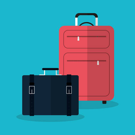 Summer, vacations and travel graphic design, vector illustrationのイラスト素材