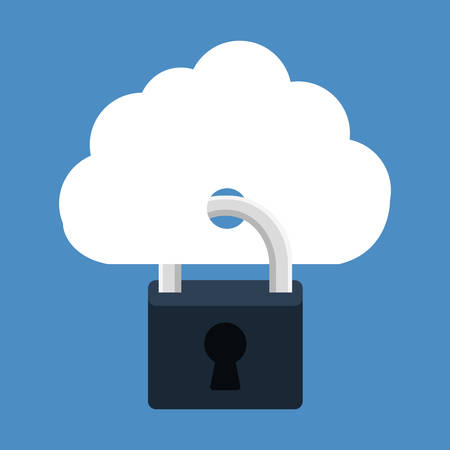 Security Systems graphic design, vector illustration のイラスト素材