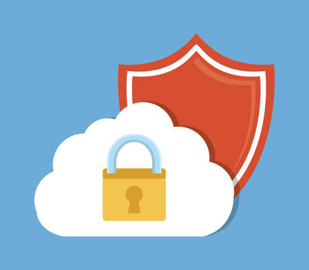 Security Systems graphic design, vector illustration のイラスト素材