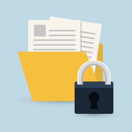 Security Systems graphic design, vector illustration のイラスト素材