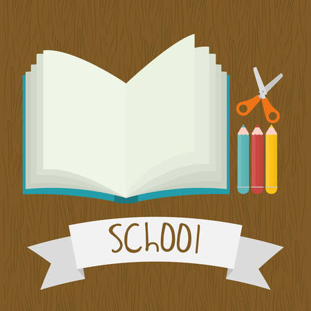 back to school concept with education icons  designのイラスト素材