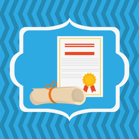 back to school concept with education icons  designのイラスト素材