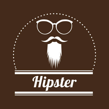 Hipster style concept with fashion icons designのイラスト素材