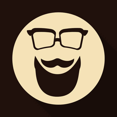 Hipster style concept with fashion icons designのイラスト素材