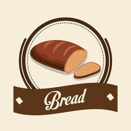 Bakery shop concept with bread design, vector illustration 10 eps graphic.のイラスト素材