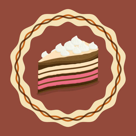 Bakery shop concept with dessert design, vector illustration 10 eps graphic.のイラスト素材
