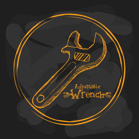 Under construction concept  with tools icons design, vector illustration 10 eps graphic.のイラスト素材