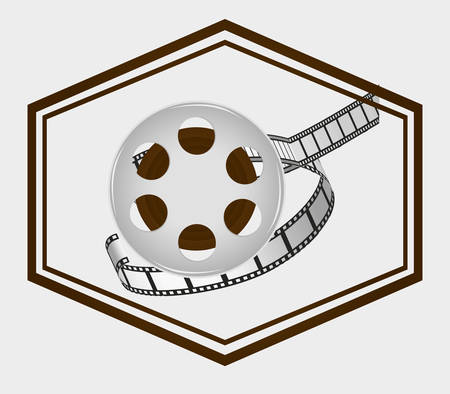 Cinema  concept  with movie icons design, vector illustration 10 eps graphic.のイラスト素材