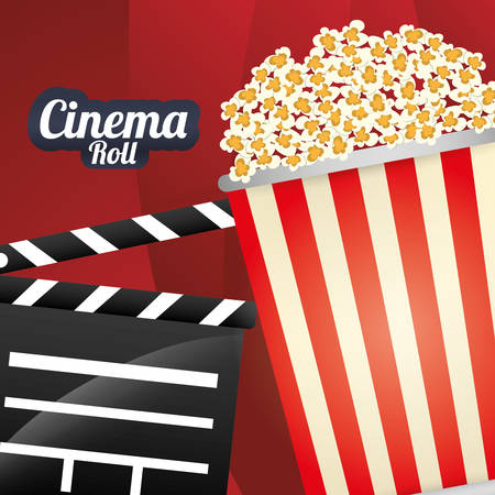 Cinema  concept  with movie icons design, vector illustration 10 eps graphic.のイラスト素材