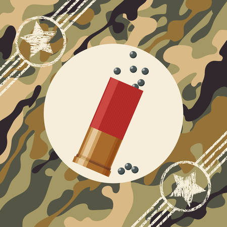 Armed forces concept  with military icons design, vector illustration 10 eps graphic.のイラスト素材