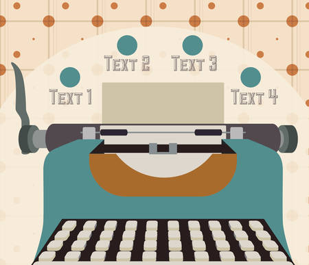 Retro concept with technology icons design, vector illustration  graphic.のイラスト素材