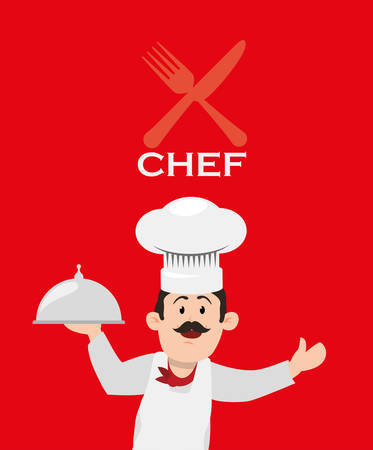 Menu concept with restaurant icons designのイラスト素材