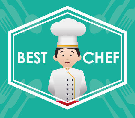 Menu concept with restaurant icons designのイラスト素材