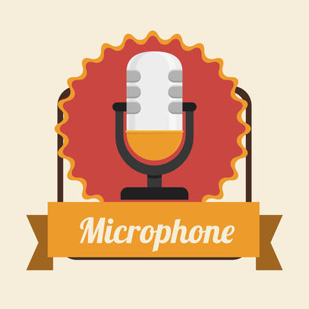 Music concept with icons designのイラスト素材