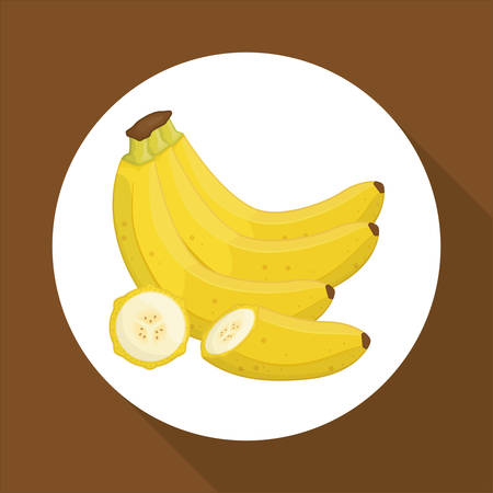 Healthy lifestyle concept with food icon designのイラスト素材