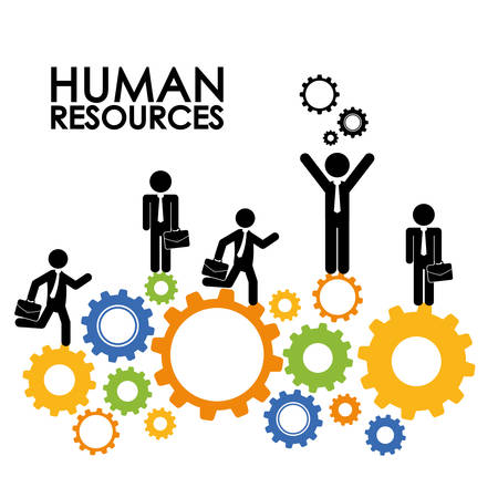 Human resources graphic design, vector illustration eps10のイラスト素材