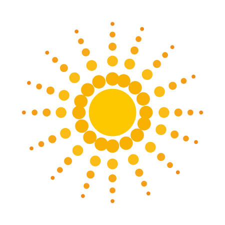 Summer and sun theme design, vector illustration graphicのイラスト素材