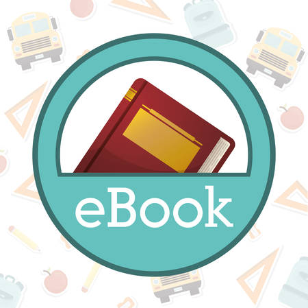 Education concept with school icons design, vector illustration 10 eps graphic.のイラスト素材