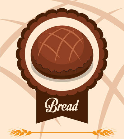 Bakery concept with bread icons design, vector illustration 10 eps graphic.のイラスト素材