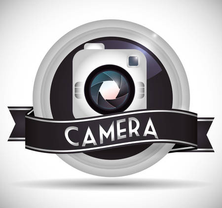 Camera  concept with icons design, vector illustration 10 eps graphic.のイラスト素材