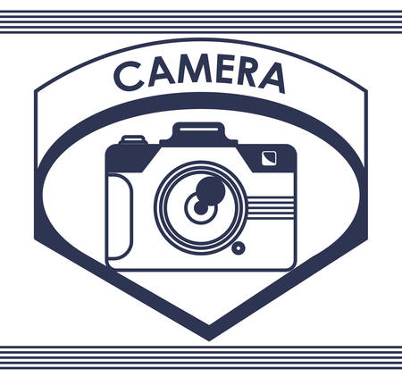 Camera  concept with icons design,のイラスト素材