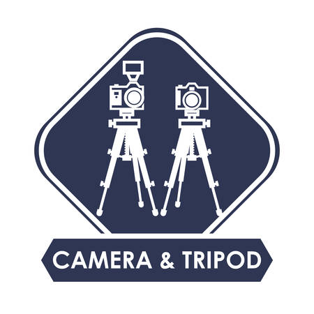 Camera  concept with icons designのイラスト素材