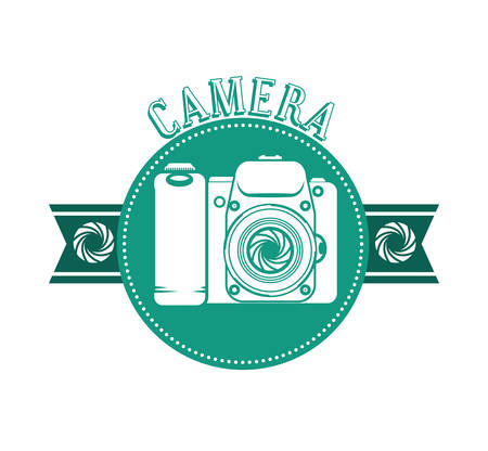 Camera  concept with icons designのイラスト素材