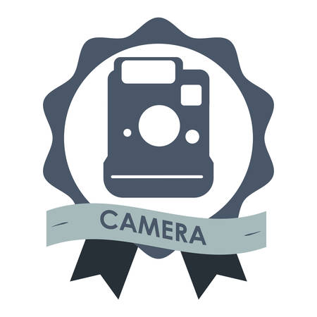 Camera  concept with icons designのイラスト素材