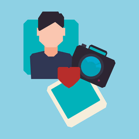 Social media and technology graphic design, vector illustration eps10のイラスト素材