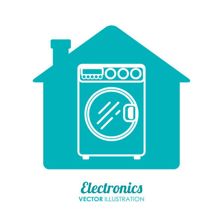 Home appliance icon graphic design, vector illustration eps10のイラスト素材