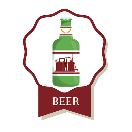 Beer concept with icons design, vector illustration 10 eps graphic.のイラスト素材