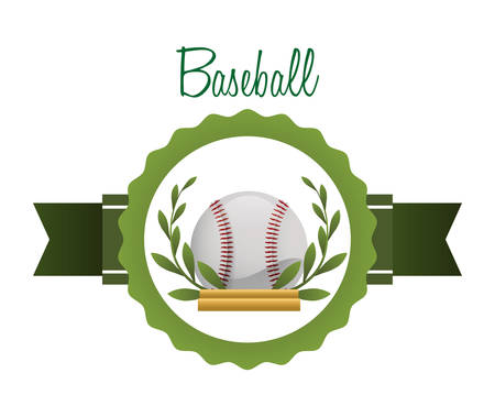 Sport concept with Baseball  icons designのイラスト素材