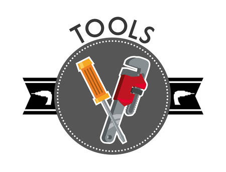 Tool concept with supplies  icons design, vector illustration 10 eps graphic.のイラスト素材