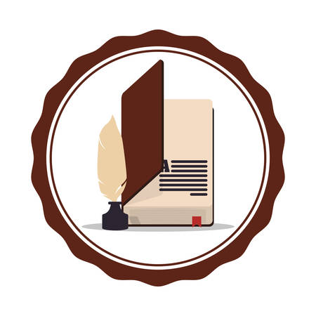 Book concept with icon design, vector illustration 10 eps graphic.のイラスト素材