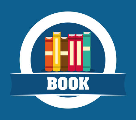 Book concept with icon design, vector illustration 10 eps graphic.のイラスト素材