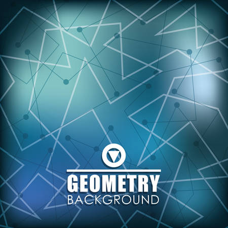 Geometry wallpaper or background, vectorのイラスト素材