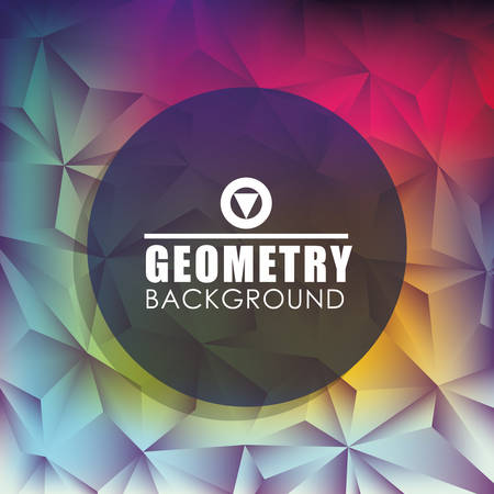 Geometry wallpaper or background, vectorのイラスト素材