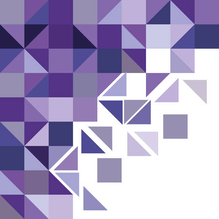 Geometry wallpaper or background, vectorのイラスト素材