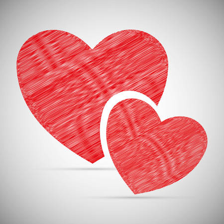 Love and valentines day graphic design,のイラスト素材