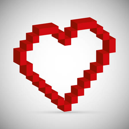 Love and valentines day graphic design,のイラスト素材