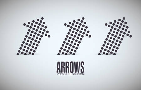 Arrows icons design, vector illustrationのイラスト素材