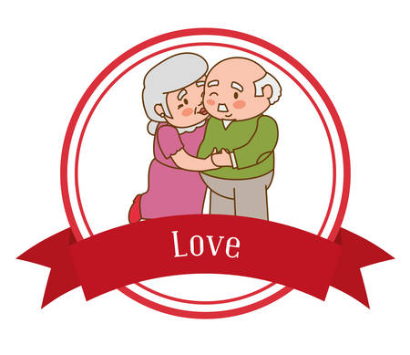 Love concept with romantic icon design, vector illustration 10 eps graphic.のイラスト素材