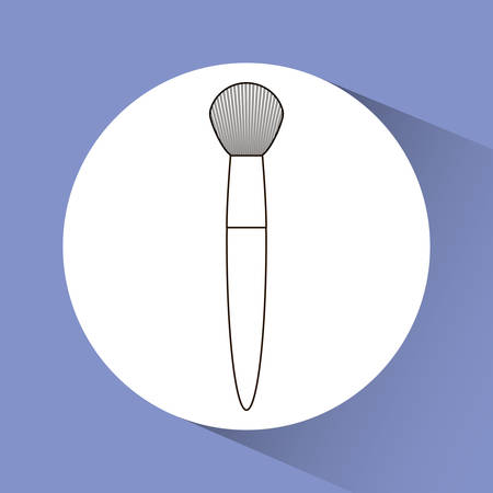 Makeup and woman cosmetics graphic design, vector illustration eps10のイラスト素材